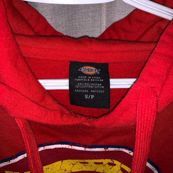 Red Dickie’s Hoodie - Picture 2 of 2